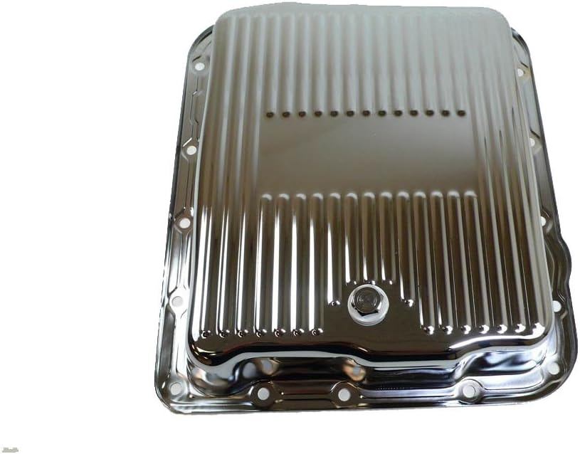700R4 Chrome Steel Transmission Oil Pan OEM