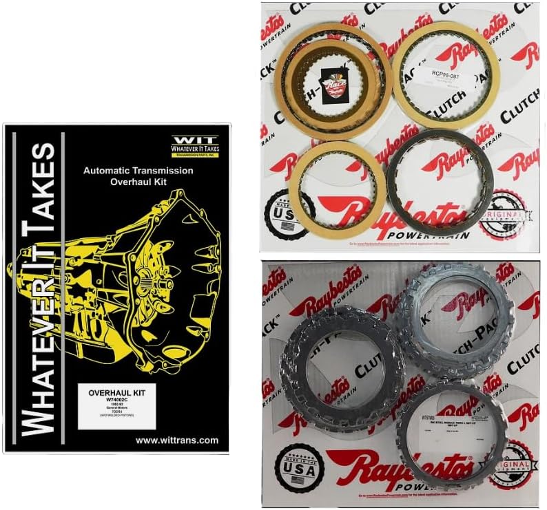 700R4 Master Rebuild Kit 87-Up OEM