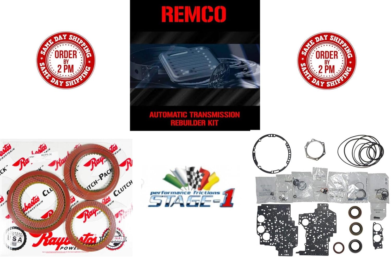 4L85E Banner Rebuild Kit 2002-2013 - Raybestos - image 2