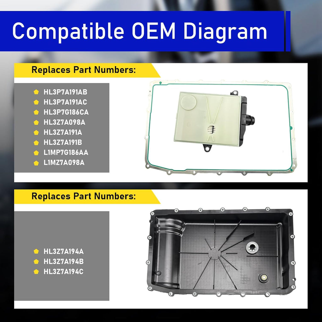 10R80 Transmission Filter 2017-2024 HL3Z7A194A OEM - image 3