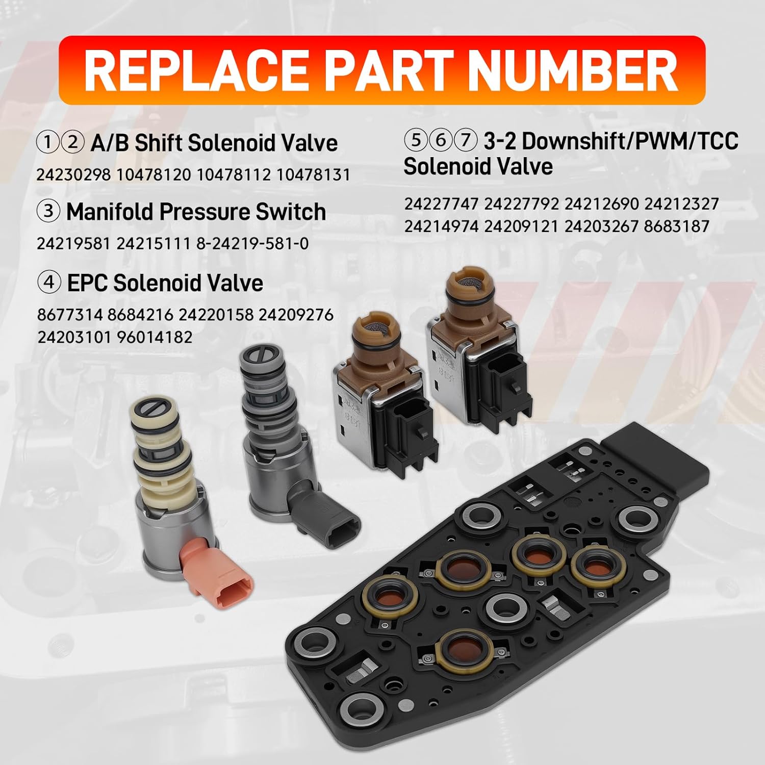 4L65E TCC Solenoid 2001-2013 24227747 OEM - image 5