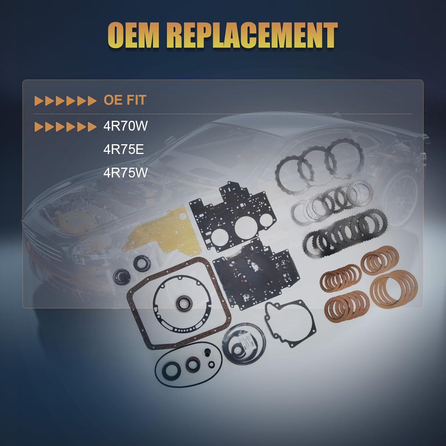 4R70W Master Rebuild Kit 1996-2008 - Aftermarket - image 4