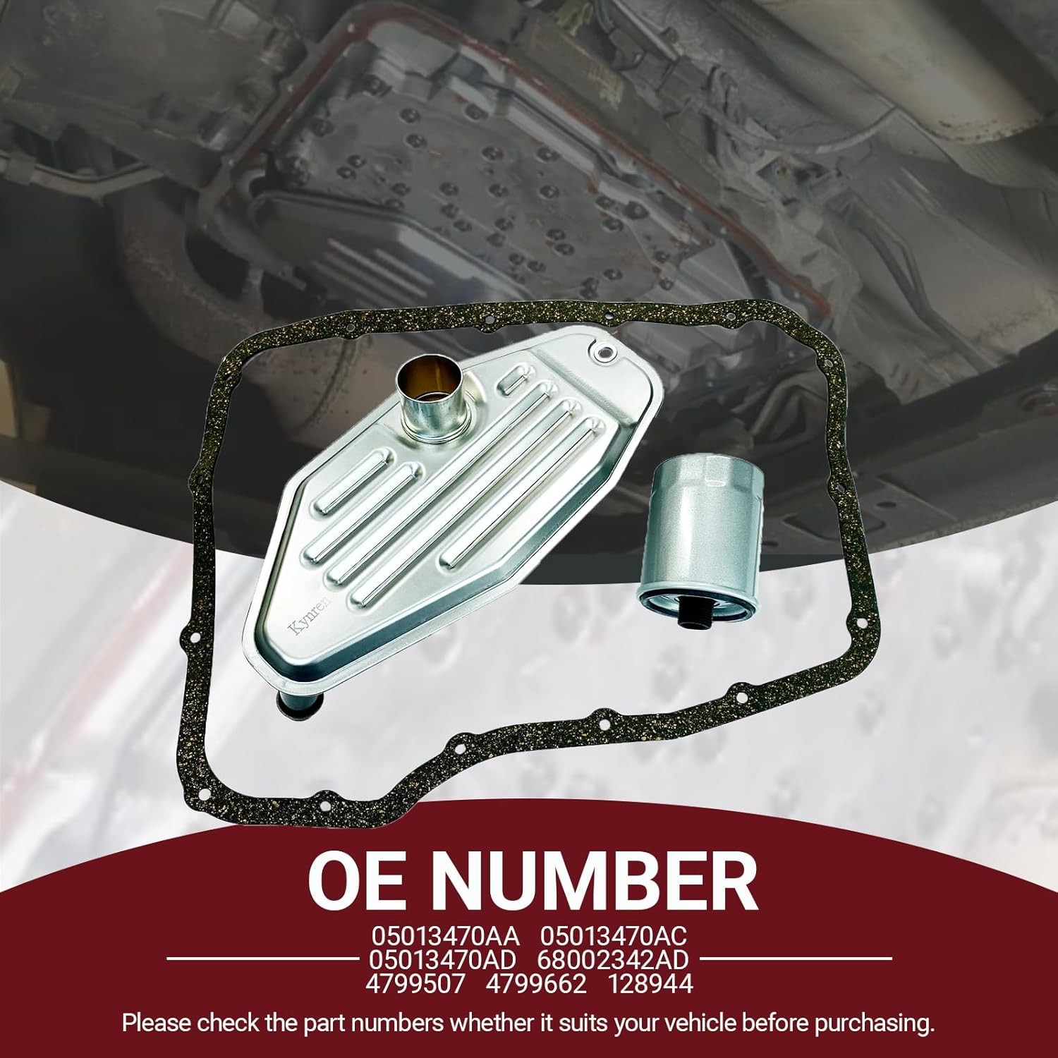 45RFE Pan Gasket 1999-2010 4799507 OEM - image 3
