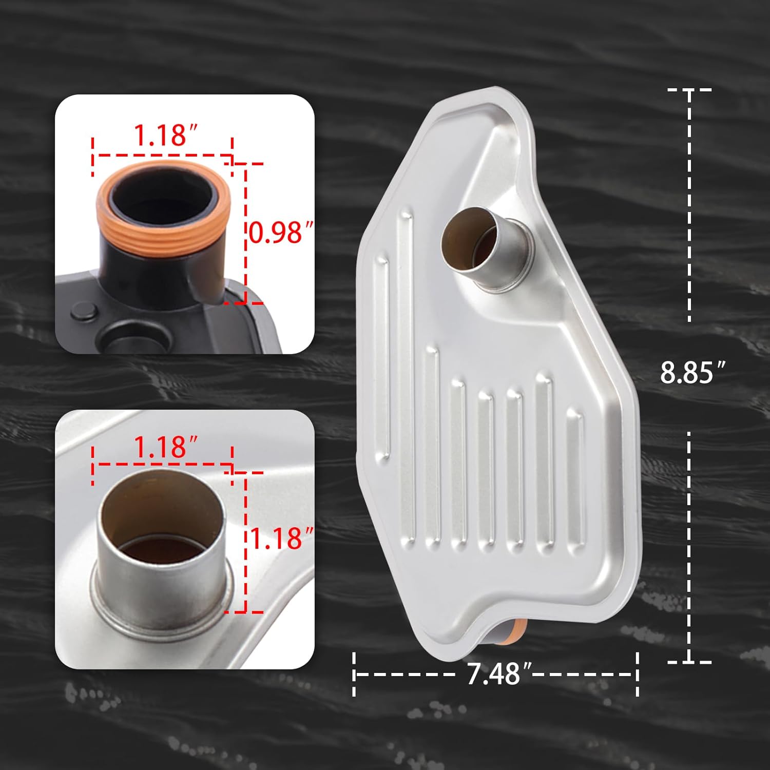 4R75W Transmission Filter 2004-2010 FT105 OEM - image 5