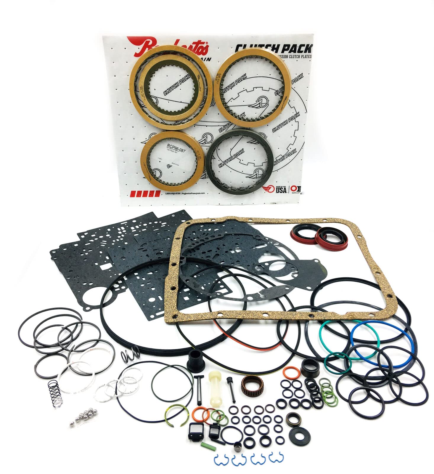 4L60E Master Transmission Rebuild Kit 2004-Up - less Steels