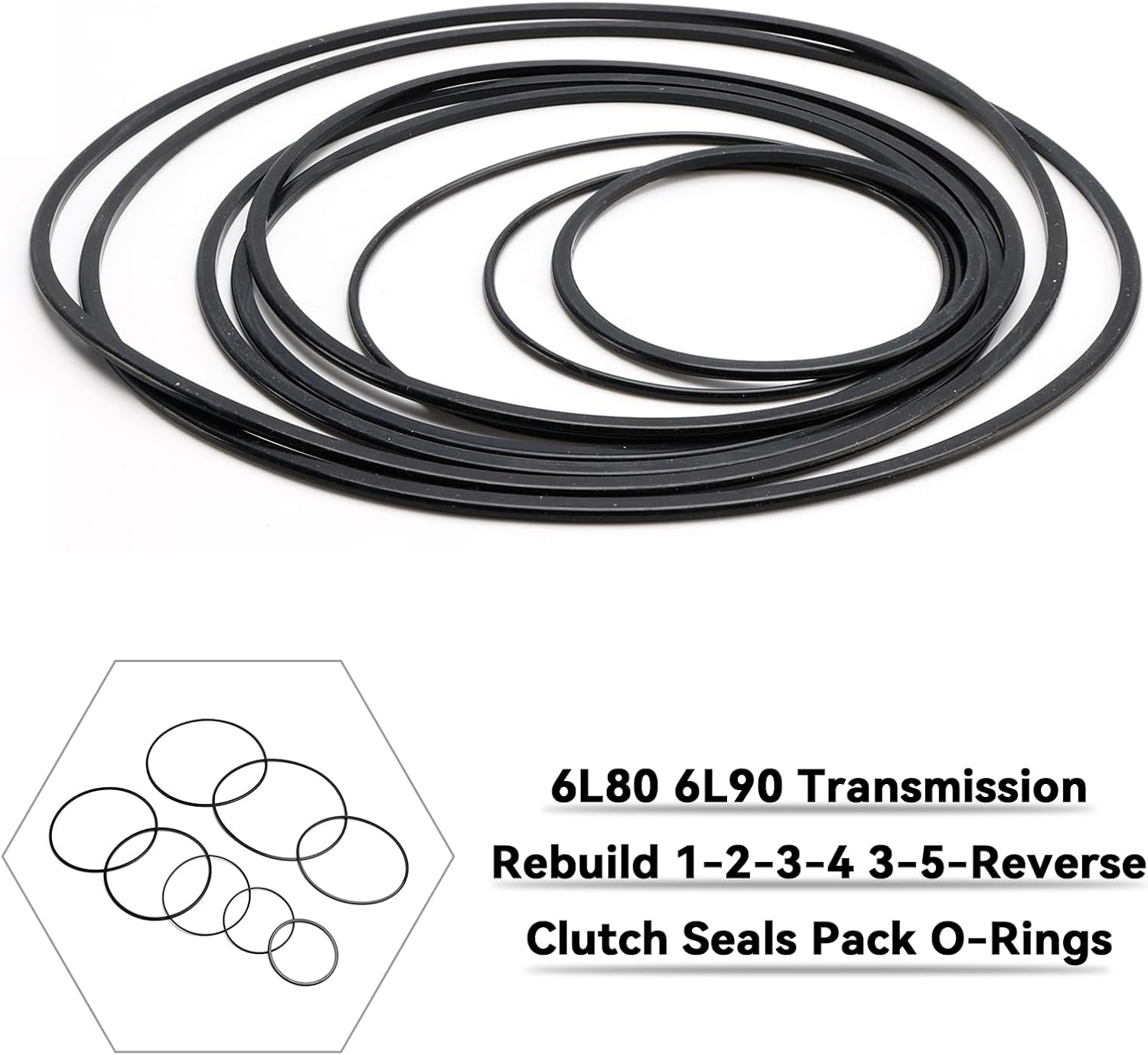 6L80 Gasket and Seal Kit 2006-2017 - Aftermarket - image 7