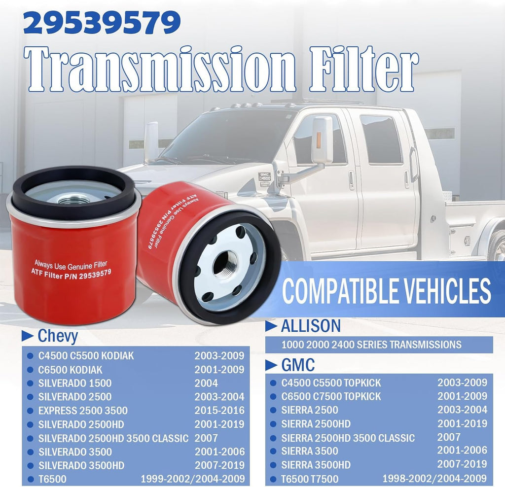 Allison 1000 Transmission Filter 2001-2024 29531007 Allison - image 2