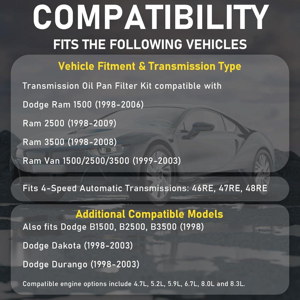 48RE Transmission Filter 2003-2007 - Aftermarket - image 4