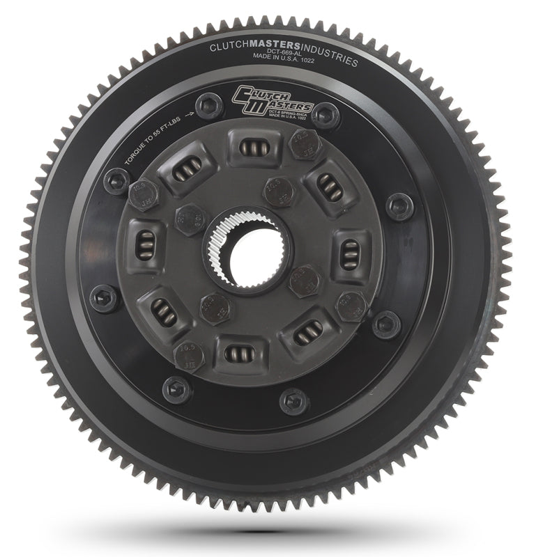Clutch Masters 01-09 Honda S2000 F20/F22 2.0L/2.2L 7-Speed DCT Aluminum Flywheel w/Sprung Hub - DCT-669-AL