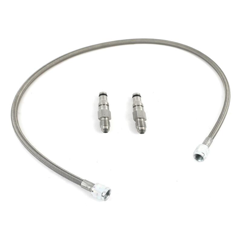 McLeod 2015+ Ford Mustang Steel Braided Hydraulic Clutch Line - 139253