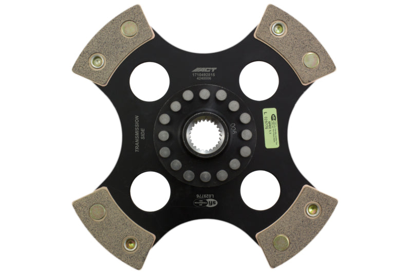 ACT 1981 Nissan 280ZX 4 Pad Rigid Race Disc - 4240006