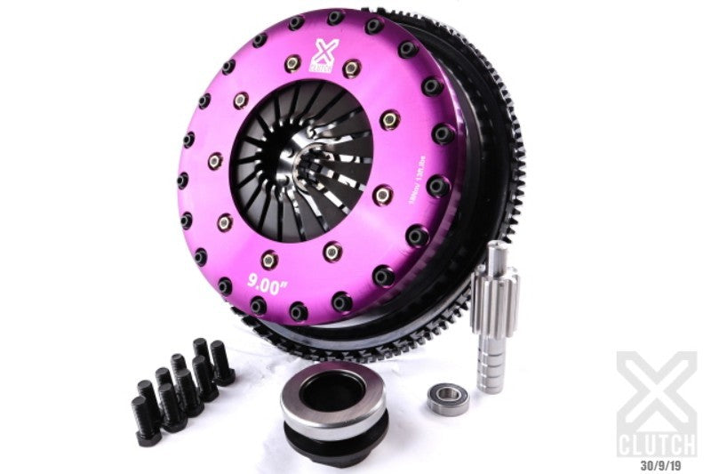 XClutch 97-03 BMW 540i Base 4.4L 9in Twin Solid Organic Clutch Kit - XKBM23545-2G