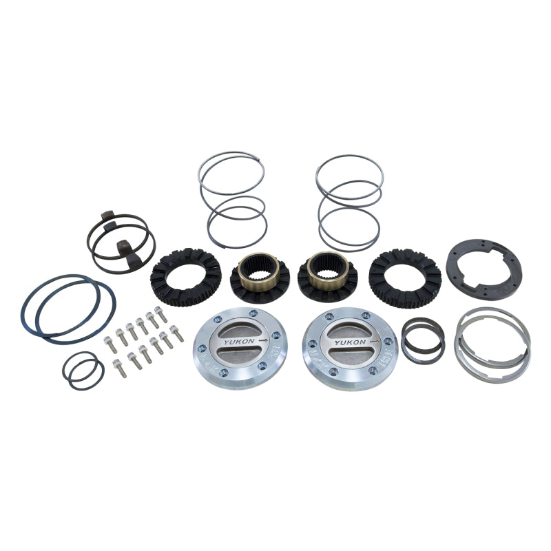 Yukon Gear Hardcore Locking Hub Set for 00-08 Dodge 1-Ton Front w/Spin Free Kit - YHC70009
