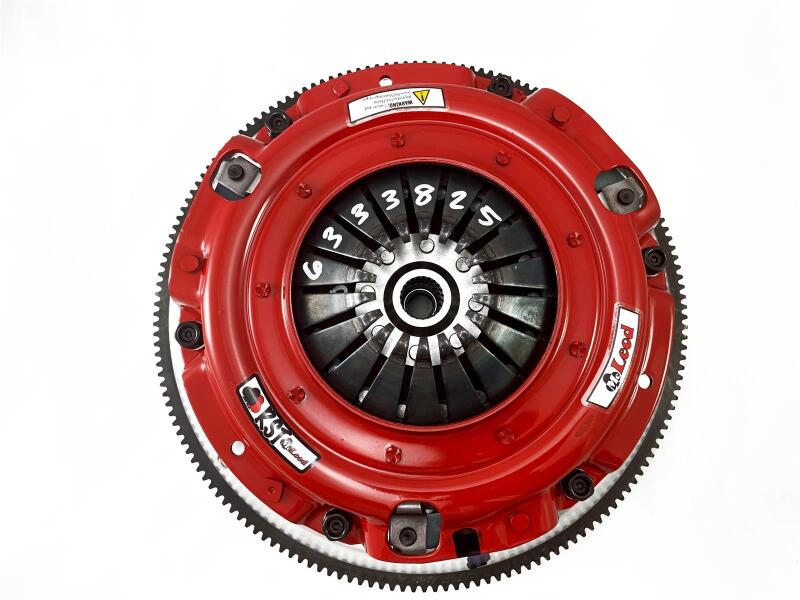 McLeod RST Twin Disc Clutch Kit 18-19 Ford Mustang GT 1 x 23 Spline 0 Bal w/164T 8 Bolt AL Flywheel - 6333825