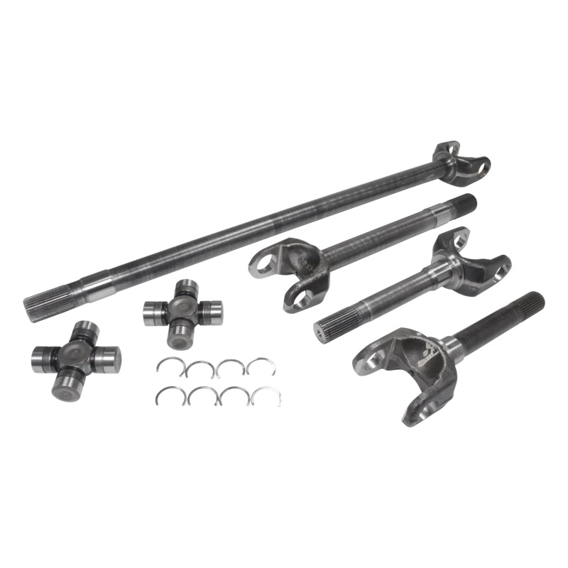 Yukon Gear & Axle USA Standard 4340 Chrome-Moly Replacement Axle Kit For 77-91 GM Dana 60 Front / 30 Spline - ZA W26006