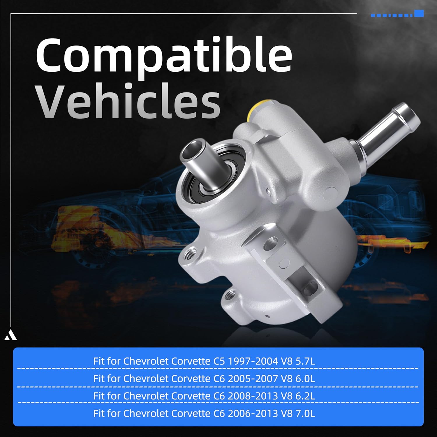C6 Pump 1966-1996 20822 OEM - image 6