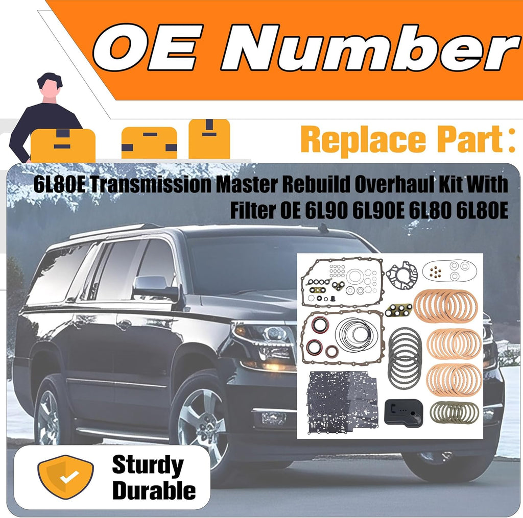 6L90 Master Rebuild Kit 2006-2017 - Aftermarket - image 6