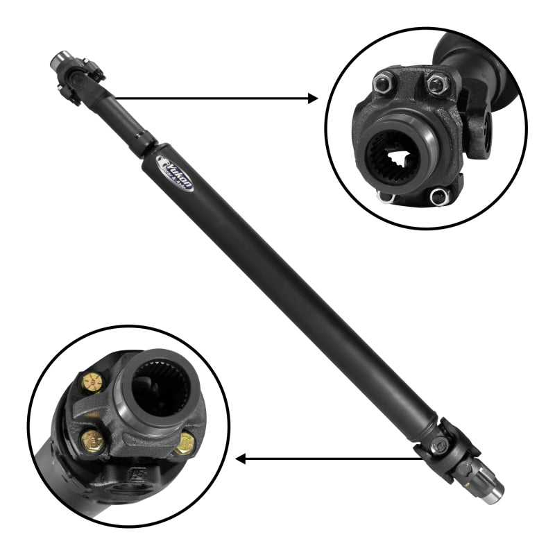 Yukon Gear Performance Rear Driveshaft 2018 Jeep JL Sahara 4 Door Auto Selec-Trac - YDS040