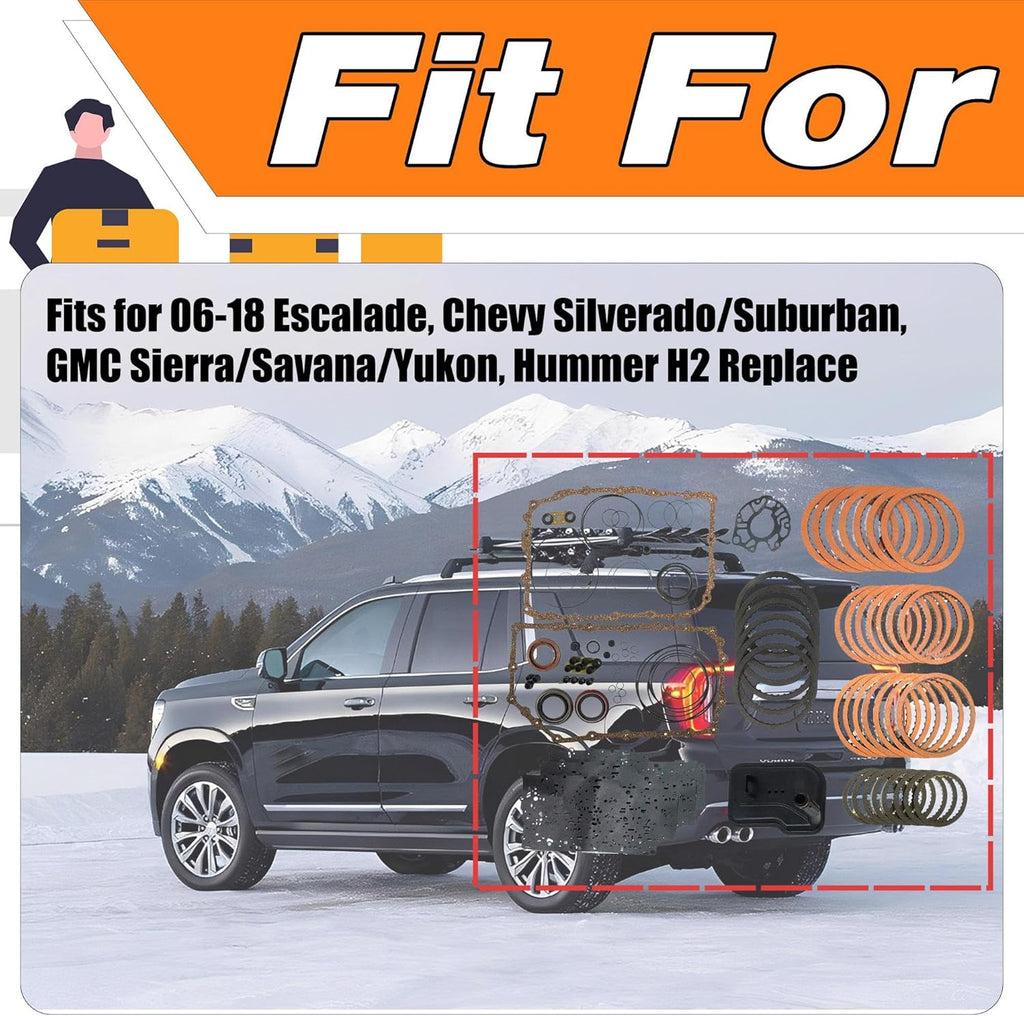 6L80 Master Rebuild Kit 2006-2017 - Aftermarket - image 5