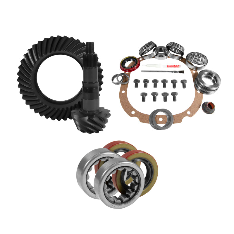 Yukon Gear 8.8in Ford 3.27 Rear Ring & Pinion Install Kit 2.25in OD Axle Bearings and Seals - YGK2215