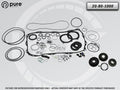 Pure Drivetrain 8HP80 High Performance Transmission Master Seal Kit - AWD - 20-80-1000