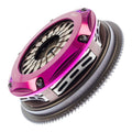 Exedy 1991-1992 Toyota Supra Hyper Twin Cerametallic Clutch Sprung Center Disc Pull Type Cover - TM032SD