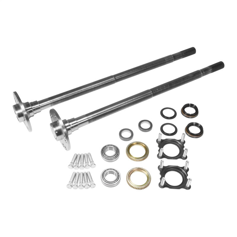 Yukon Gear Chromoly Rear Axle Kit Dana 44 Jeep Rubicon JL Narrow Track 30 Spline w/ e-Locker - YA WAK-004