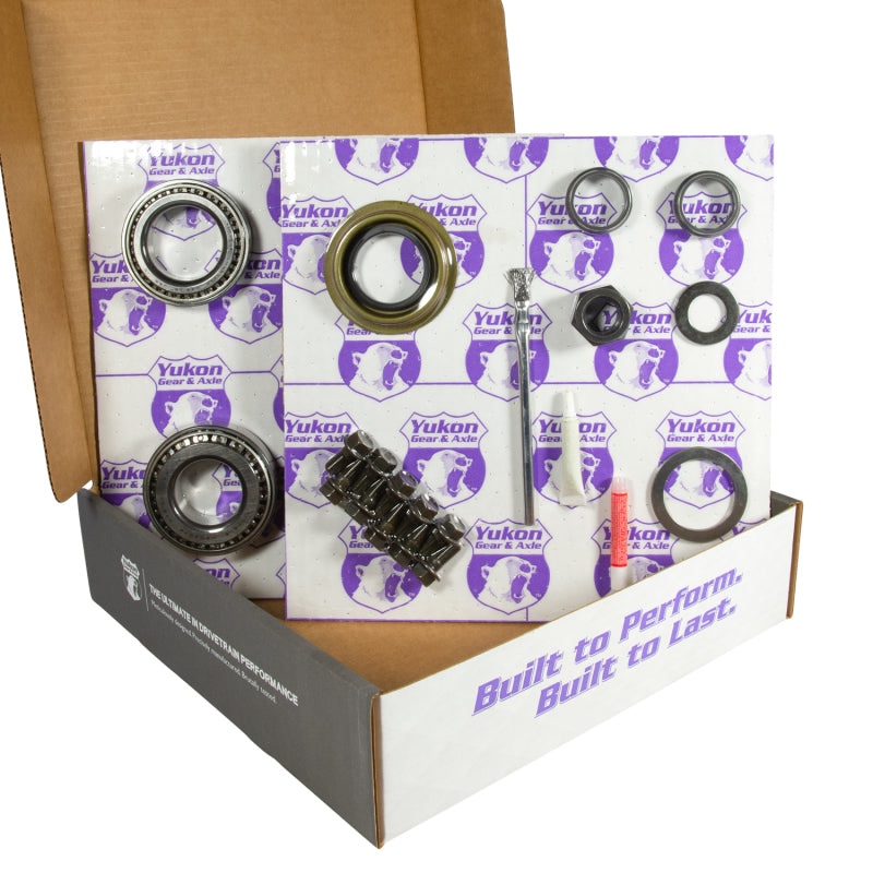 Yukon Gear 8.25in CHY 4.56 Rear Ring & Pinion Install Kit Positraction 1.618in ID Axle Bearings - YGK2197