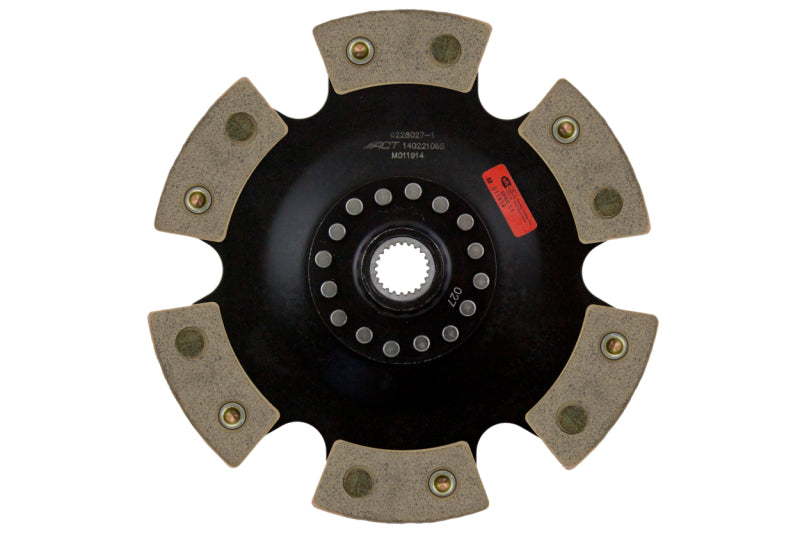 ACT 1997 Audi A4 6 Pad Rigid Race Disc - 6228027-1