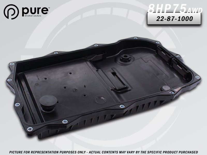 Pure Drivetrain 8HP75 Transmission Pan - AWD - 22-87-1000