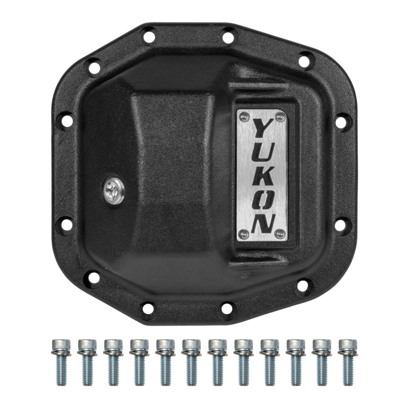 Yukon Gear Hardcore Nodular Iron Cover for 2018 Jeep Wrangler JL Front Dana 30 - YHCC-D30JL