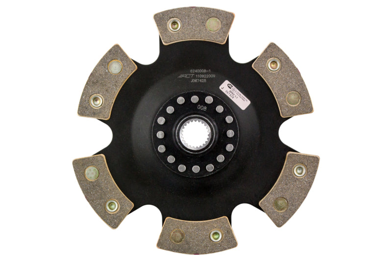 ACT 1999 Porsche 911 6 Pad Rigid Race Disc - 6240008-1