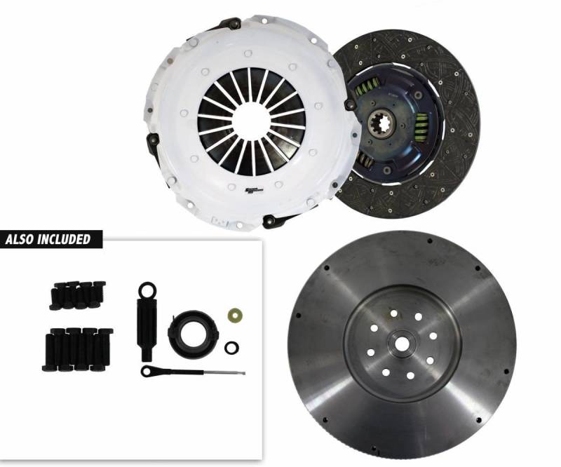 Clutch Masters 01-05 Dodge Ram 2500/3500 5.9L w/NV5600 Trans FXT100 Sprung Organic Clutch Kit w/FW - 05CM2-HD00-SK