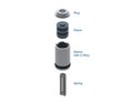 Sonnax TCC Signal Damper Piston Kit for 8F24 - 105740-06K