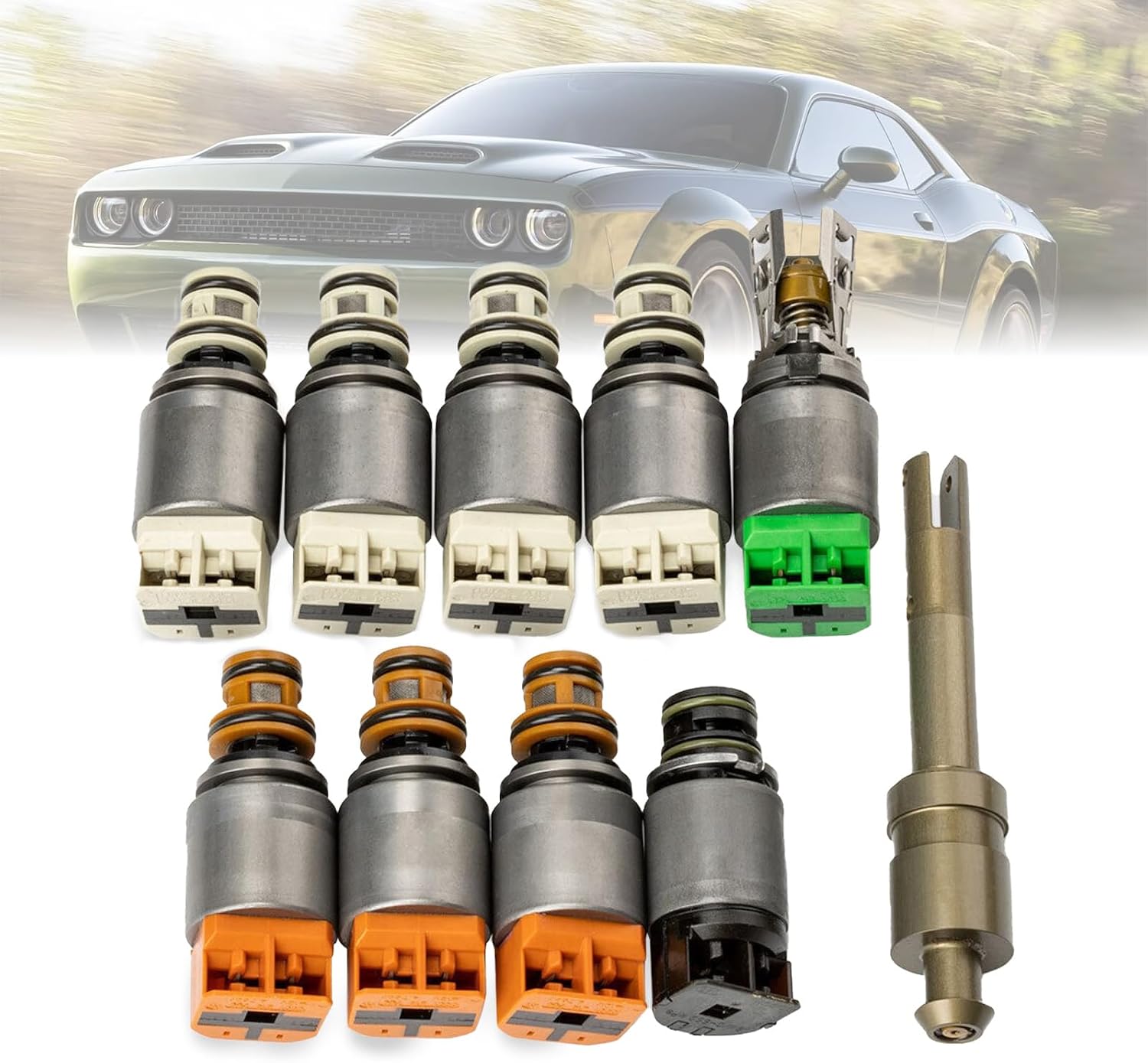 8HP45 Shift Solenoid Kit 10-Piece OEM