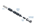 Sonnax Oversized Pressure Regulator & O-Ringed Shuttle Valve Kit for 8L90 - 154740-31K