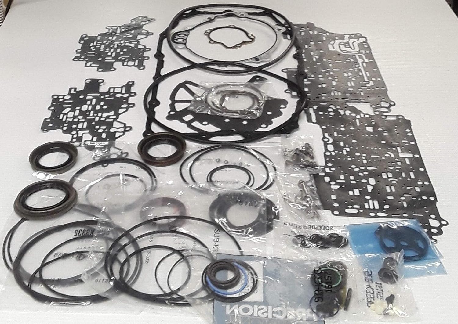 8L90 [ ] PRECISION Automatic Transmission Overhaul Gasket Kit-Complete Set with High-Quality Seals Gaskets & Components 16-18 OEM