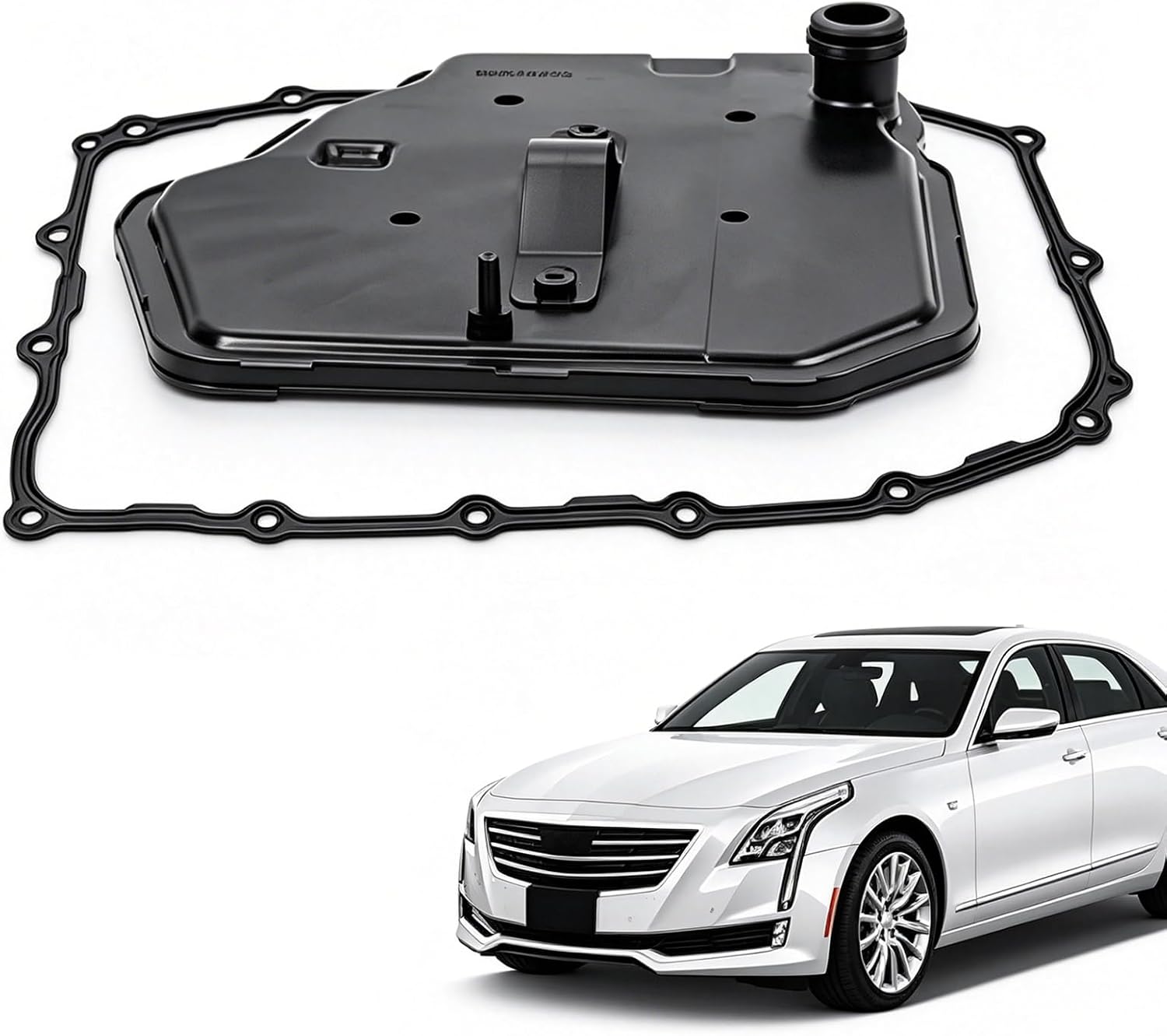 8L90 Transmission Filter and Pan Gasket Kit 2015-2021 OEM