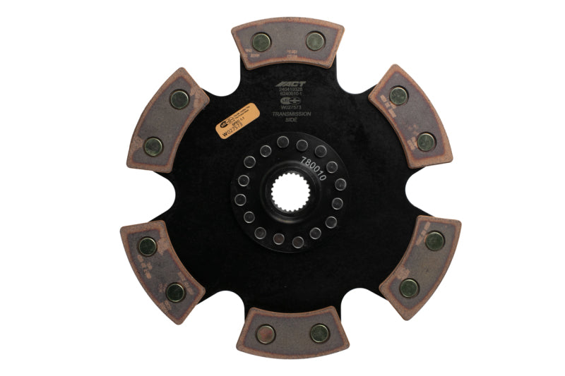 ACT Acura/Honda J30/J32 6 Pad Rigid Race Disc - 6240010-1