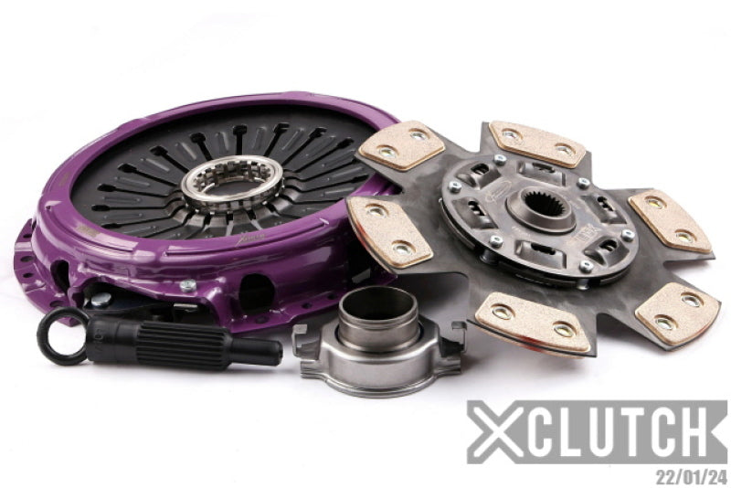 XClutch 07-17 Mitsubishi Lancer EVO X 2.0L Stage 2 Sprung Ceramic Clutch Kit - XKMI24011-1B