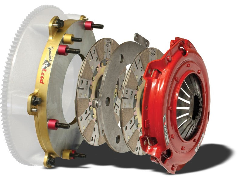 McLeod 10-14 Shelby GT500 RXT 1200 Twin Disc Clutch Kit - 6975-07HD