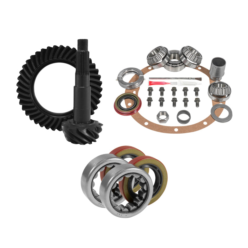 Yukon Gear 8.2in GM 3.08 Rear Ring & Pinion Install Kit 2.25in OD Axle Bearings and Seals - YGK2209