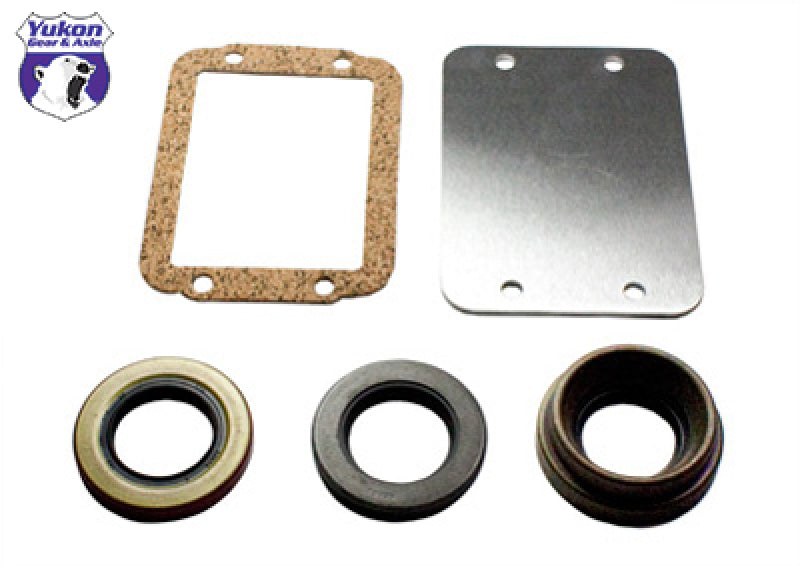 Yukon Gear Dana 30 Disconnect Block-Off Kit (Incl. Seals and Plate) - YA W39147-KIT