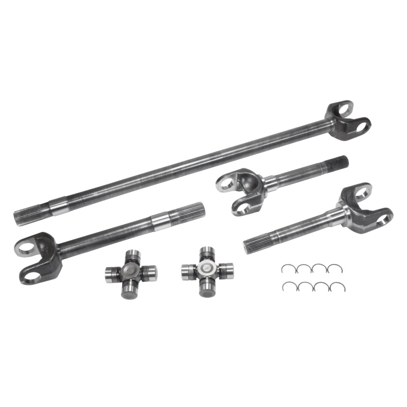 Yukon Gear & Axle USA Standard 4340 Chrome-Moly Replacement Axle Kit For 79-93 Dodge Dana 60 Front / 30 Spline - ZA W260