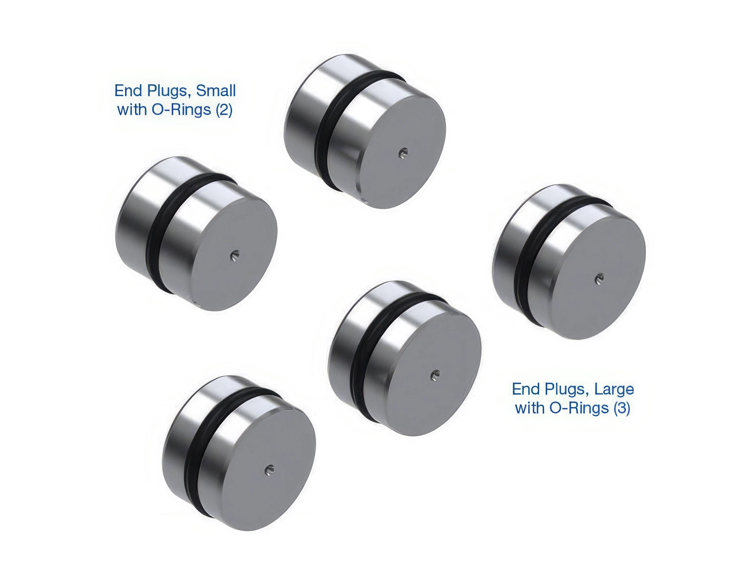 Sonnax O-Ringed End Plug Kit for 9T50 - 184740-03K