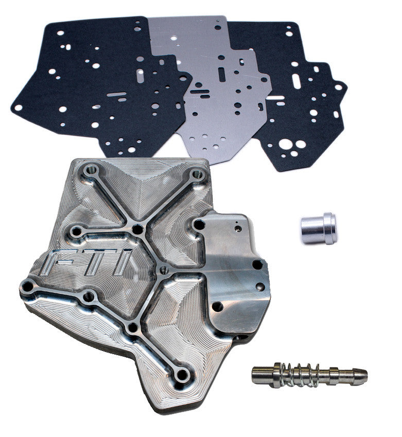 FTI Performance TH400 Full Manual Valve Body Kit - Billet Aluminum - Reverse Pattern - F4008B