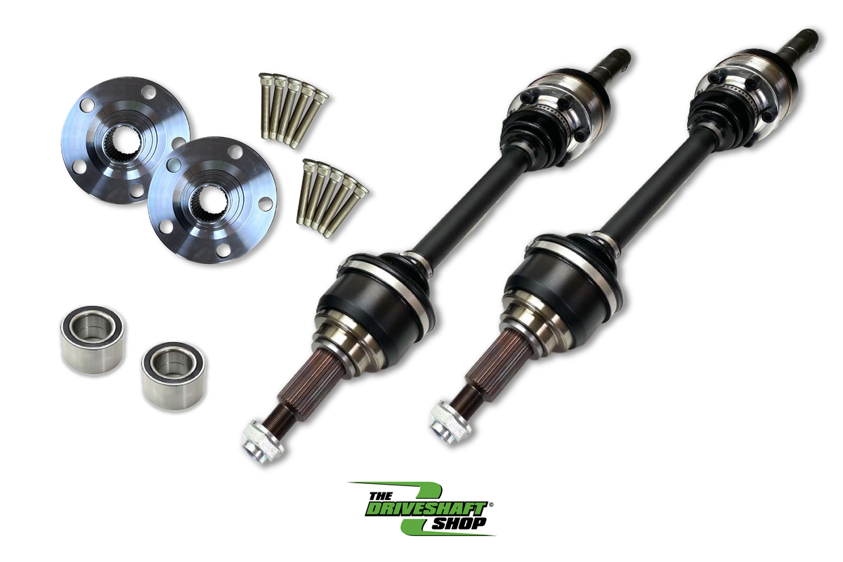 Driveshaft Shop 86-92 Mazda RX-7 Turbo II Level 5 Rear Axle/Hub Kit (Non Viscous LSD Only) MZ46-V2 - 510328
