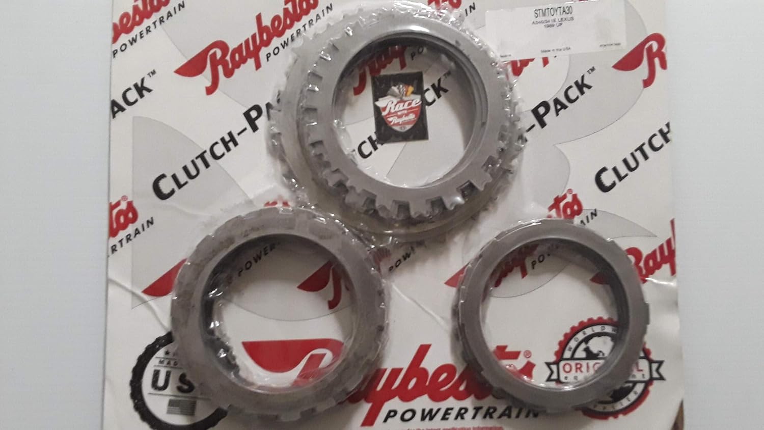 A340 Steel Clutch Plate Kit 85-16 OEM