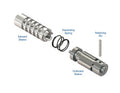 Sonnax Lockup Relay Valve Sleeve Kit for A340E - 97855-27K