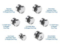 Sonnax O-Ringed End Plug Kit for A340E - 97741-19K